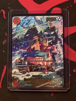 Smoker & Tashigi OP15 SP | Character Card EB04-003 Punk Hazard SP 8000 Power - Image 1