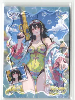 NICO ROBIN SSR SSR-024 Framed Thick YANMENG 3 One Piece Anime Collectible Card - Image 1
