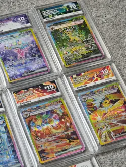 Pokemon Terastal Festival Eevee Evolutions 10 Card SAR Set ACE 10 &9 Japanese - Image 2