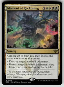 Moment of Reckoning Rare Secrets of Strixhaven 205 MTG Near Mint 2026 - Image 1