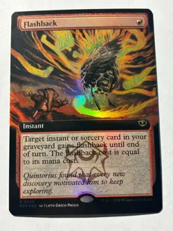 Flashback Extended FOIL 333 R MTG Secrets of Strixhaven Nm/M *ON HAND* - Image 1