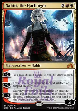 Nahiri the Harbinger 1x FOIL SOI MTG Shadows Over Innistrad Mythic MINT - Image 1