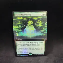 Planar Engineering (Extended Art) (R) Foil #340 Secrets of Strixhaven MTG NM - Image 1