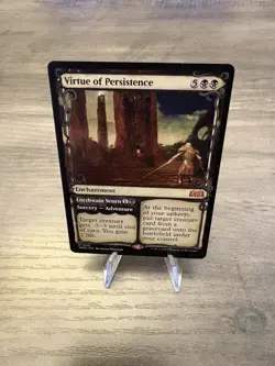 Magic the Gathering MTG Virtue of Persistence Showcase Near Mint - Image 1