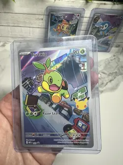 Pokemon 1st Partner Illustration Collections Turtwig #40 Chimchar #41 Piplup #42 - Image 2