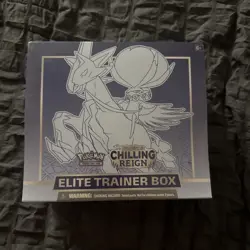 Pokemon Trading Card Sword & Shield Chilling Reign Elite Trainer Box Sealed - Image 1