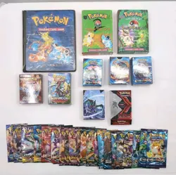EMPTY Pokemon Boxes & Packs Bundle Incl Vintage Binder Deck Boxes - Image 1