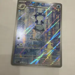 Pokemon Poliwhirl - Illustration Rare Holo SV: Scarlet & Violet 151 176/165 NM - Image 5
