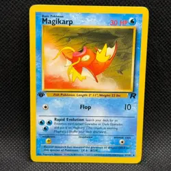 Magikarp 47/82 Team Rocket First Edition Pokemon Near Mint Pokemon - Image 1
