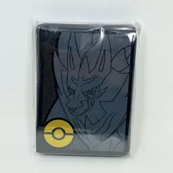 Pokemon Zamazenta Black Gold Deck Protector Card Sleeves - Image 2