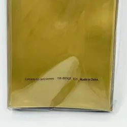 Pokemon Zamazenta Black Gold Deck Protector Card Sleeves - Image 4