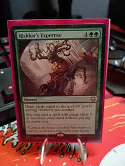 MTG Rishkar's Expertise x1- -Modern Horizons 3 Cmdr-Near Mint - Image 1