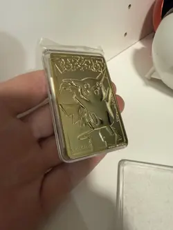 POKEMON 23K GOLD PLATED CARDS W/COA - (CHARIZARD/ PIKACHU) - Image 4