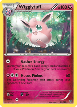 Wigglytuff 89/146 R XY Pokemon Reverse Holo NM/M - Image 1