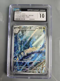 2023 Pokemon SV 151 Dragonair #181/165 CGC 10 Gem Mint English - Image 3