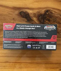 POKEMON TCG SCARLET & VIOLET PRISMATIC EVOLUTIONS EEVEE SURPRISE BOX SEALED B - Image 2