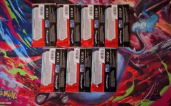 Pokemon Destined Rivals Booster Packs - Factory Sealed - Lot Of 7 - Image 2