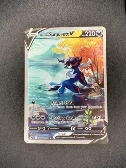 Pokemon Hisuian Samurott V GG51/GG70 Crown Zenith: Galarian Gallery Holo - Image 1