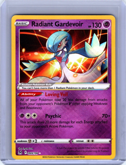 Radiant Gardevoir Radiant Rare Holo 069/196 Pokemon Lost Origin - Image 1