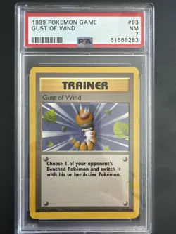 1999 Pokemon Game Gust Of Wind Nm 7 - Image 1