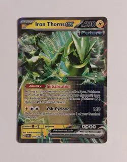 Pokemon TCG Iron Thorns Ex 077/167 Double Rare Twilight Masquerade NM - Image 1