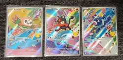 Pokemon TCG First Partner Illustration Collection Series: 7th Gen - Complete Set - Image 1