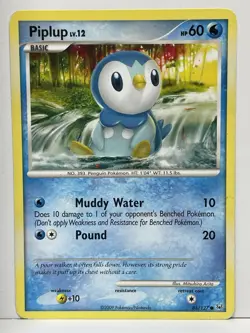 Pokemon - Platinum - Piplup - Common - 85/127 - Image 1