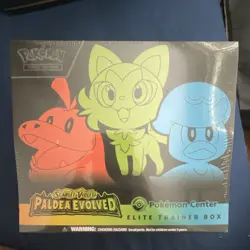 Pokemon Scarlet & Violet Paldea Evolved PC Elite Trainer Box Exclusive - Image 1