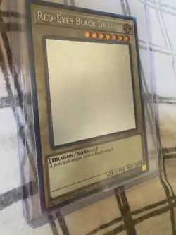 Yugioh Red Eyes Black Dragon / Ghost Rare 1st Ed NM / GFP2-EN176 - Image 3