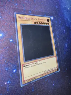 Yugioh Red Eyes Black Dragon / Ghost Rare 1st Ed NM / GFP2-EN176 - Image 5