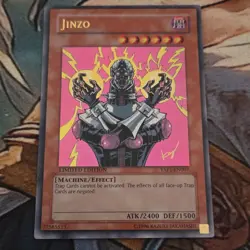 Yu-Gi-Oh! Jinzo Ultra Rare Anniversary Pack Limited YAP1-EN007 Konami EN - Image 1
