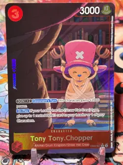 TONY TONY CHOPPER - One Piece EB02-003 - AA Alt Art Rare R - Anime 25th - Image 1