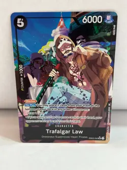 One Piece Trafalgar Law EB02-045 Alt Art SR - Image 1