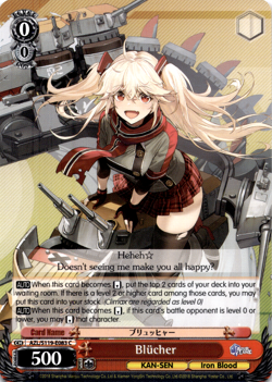 Weiss Schwarz - Azur Lane Vol. 2 (English) - Blucher - AZL/S119-E083 - Image 1