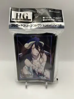 Bushiroad Card Sleeves - Overlord - Albedo Melting Dress Version - 75 Count - Image 1