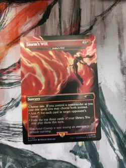 MTG Storm's Will - Jeska's Will RAINBOW FOIL Secret Lair x Marvel 1744 NM - Image 1