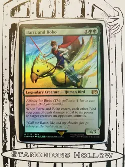 MTG Bartz and Boko (Foil) - FINAL FANTASY (FIN) R 0175 - Image 1