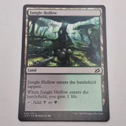 MTG: Jungle Hollow 249/274 - Ikoria Lair of Behemoths 2020 Land Common - Image 1