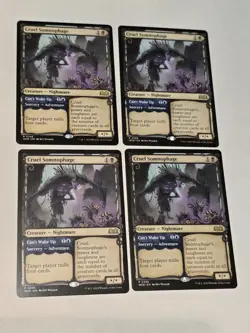 4x Cruel Somnophage - Showcase - Wilds of Eldraine - Near Mint - MTG - Image 1