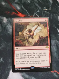 Gamble #121 (Lp) Dominaria Remastered DMR Magic MTG - Image 1