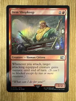 Item Shopkeep Final Fantasy Foil MTG NM - Image 1