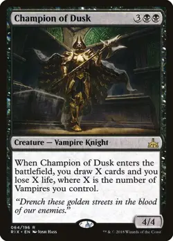 Champion of Dusk - Rivals of Ixalan | MTG Card - Image 1