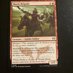 Shock Brigade - 0120 - Tarkir Dragonstorm - MTG - NM/M - Image 1