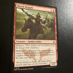 Shock Brigade - 0120 - Tarkir Dragonstorm - MTG - NM/M - Image 2