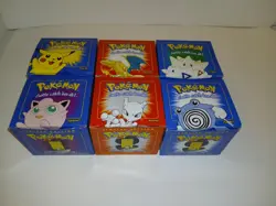 1999 Burger King POKEMON 23k Gold Cards Complete Boxed Set Of 6 w/Charizard - Image 2