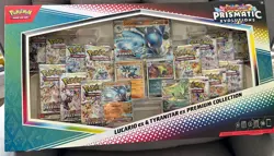 Pokemon Lucario Ex Tyranitar Ex Premium Collection Prismatic Evolution - IN HAND - Image 1
