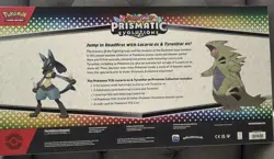 Pokemon Lucario Ex Tyranitar Ex Premium Collection Prismatic Evolution - IN HAND - Image 2