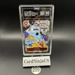 TAG GEM MINT 10 Jimbei Parallel ST01-005 C 25th Edition ONE PIECE Card Game 299 - Image 1