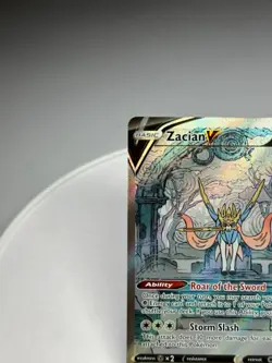Pokemon TCG Zacian V Crown Zenith: Galarian Gallery NM Card #GG48 Ultra Rare - Image 2