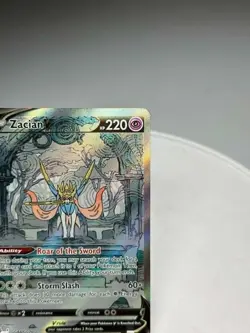 Pokemon TCG Zacian V Crown Zenith: Galarian Gallery NM Card #GG48 Ultra Rare - Image 4